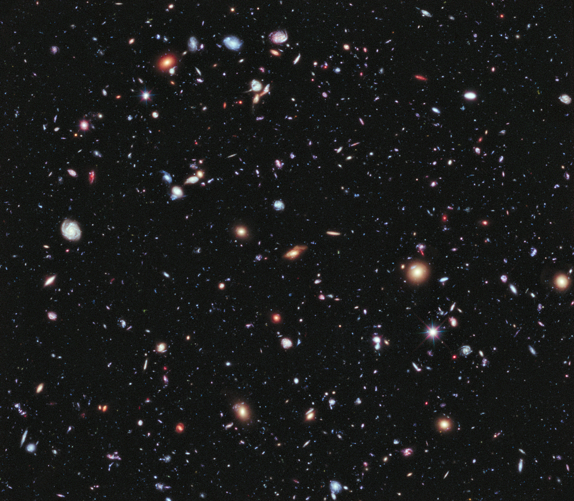 Hubble eXtreme Deep Field image